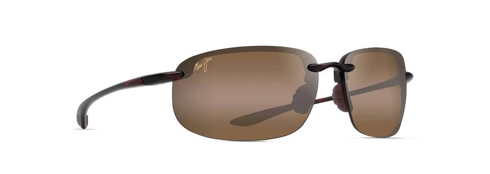NEW MAUI JIM men's hookipa xlarge polarized sunglasses in tortoise/ hcl bronze